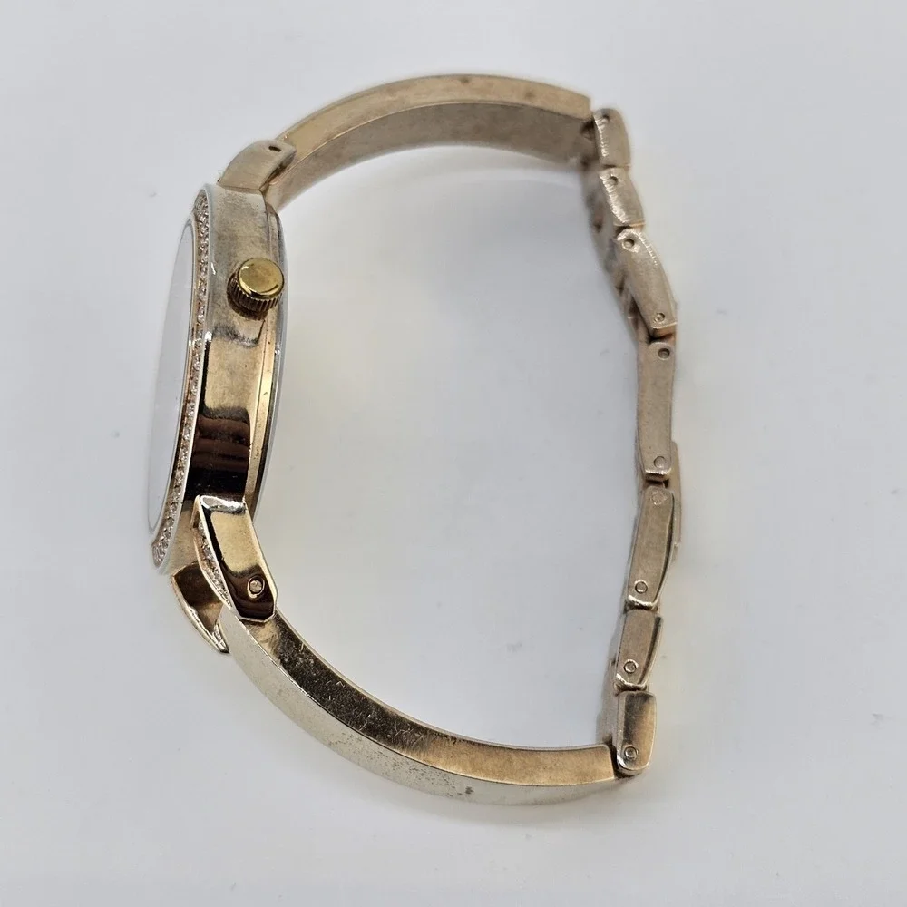DMQ 34MM Women's Watch MOP Dial Gold Bracelet Band‎ 6